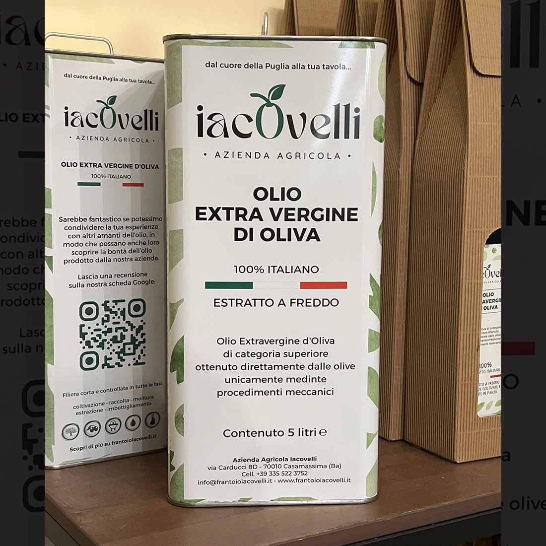 Olio EVO Extravergine di Oliva
